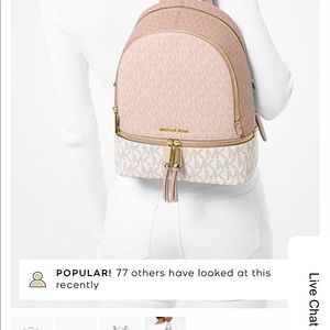 Brand new Michael Kors Rhea medium backpack purse